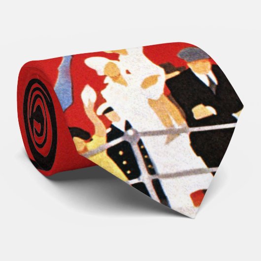  cruiseschepen met afscheid stropdas (Opgerold)