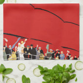  cruiseschepen met afscheid theedoek (Gevouwen)