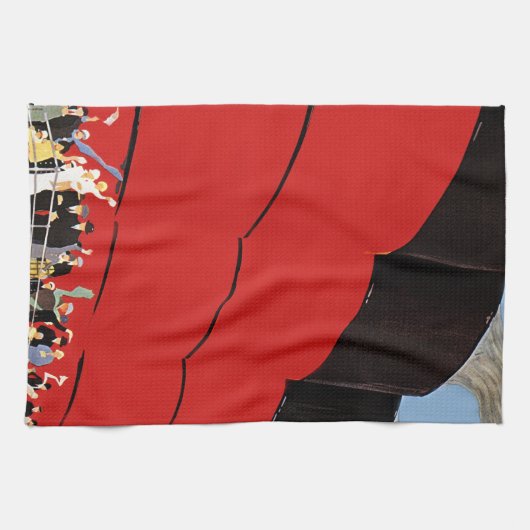  cruiseschepen met afscheid theedoek (Horizontaal)