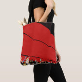 cruiseschepen met afscheid tote bag (Dichtbij)