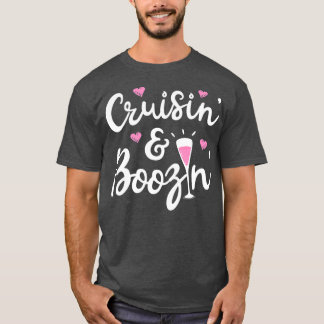 cruiseschepen met cruiseschepen, cruiseschepen, cr t-shirt
