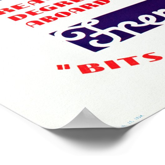  cruiseschepen poster (Hoek)