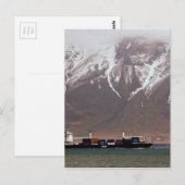 CRUISESCHEPEN rond SNOW MOUNTAINS America Briefkaart (Voorkant / Achterkant)