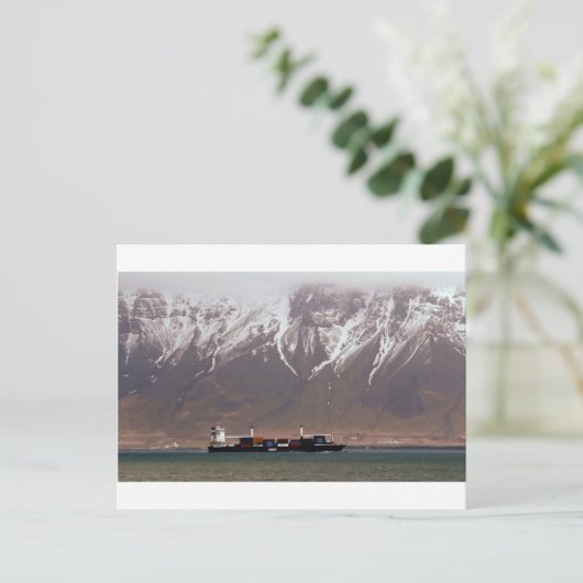 CRUISESCHEPEN rond SNOW MOUNTAINS America Briefkaart (Staand voorkant)