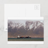 CRUISESCHEPEN rond SNOW MOUNTAINS America Briefkaart (Voorkant / Achterkant)