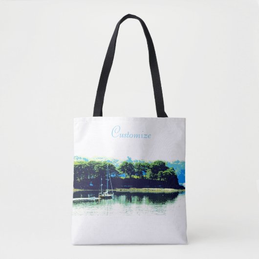 cruiseschepen tote bag (Voorkant)