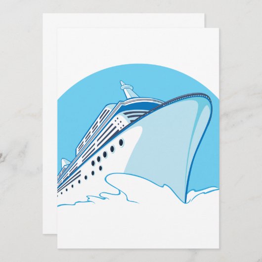 cruiseschip (Voorkant / Achterkant)