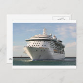 Cruiseschip 4 briefkaart (Voorkant / Achterkant)