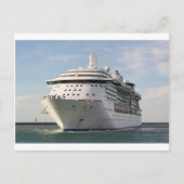 Cruiseschip 4 briefkaart (Voorkant)