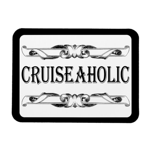 Cruiseschip Addict Stateroom Cabine Deur Sign Magneet (Horizontaal)