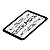 Cruiseschip Addict Stateroom Cabine Deur Sign Magneet (Linkerzijde)