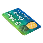 Cruiseschip ananas grappig zo veel cruises magneet (Rechterzijde)