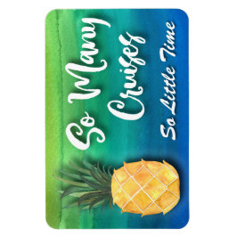 Cruiseschip ananas grappig zo veel cruises magneet
