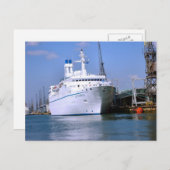 Cruiseschip "Astoria" Briefkaart (Voorkant / Achterkant)