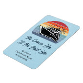 Cruiseschip Bahama's Cabine Stateroom Deurmarkerin Magneet (Linkerzijde)