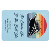 Cruiseschip Bahama's Cabine Stateroom Deurmarkerin Magneet (Horizontaal)