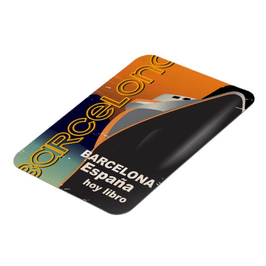 cruiseschip Barcelona Magneet (Linkerzijde)