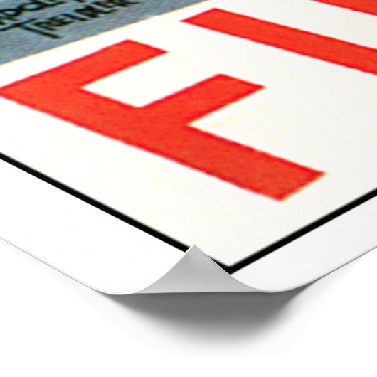  cruiseschip Bermuda Poster (Hoek)