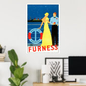  cruiseschip Bermuda Poster (Thuiskantoor)