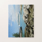 Cruiseschip bij CocoCay Legpuzzel (Verticaal)