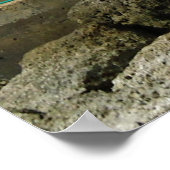 Cruiseschip bij CocoCay Poster (Hoek)