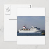 Cruiseschip Braemar. Briefkaart (Voorkant / Achterkant)