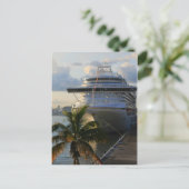 cruiseschip briefkaart (Staand voorkant)