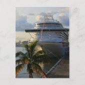 cruiseschip briefkaart (Voorkant)