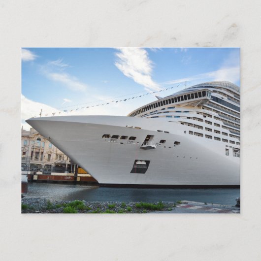 cruiseschip briefkaart (Voorkant)