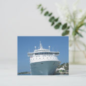 cruiseschip briefkaart (Staand voorkant)