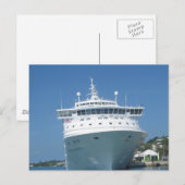 cruiseschip briefkaart (Voorkant / Achterkant)