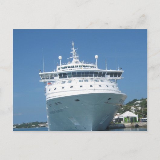 cruiseschip briefkaart (Voorkant)