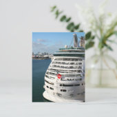 cruiseschip briefkaart (Staand voorkant)