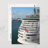 cruiseschip briefkaart (Voorkant / Achterkant)