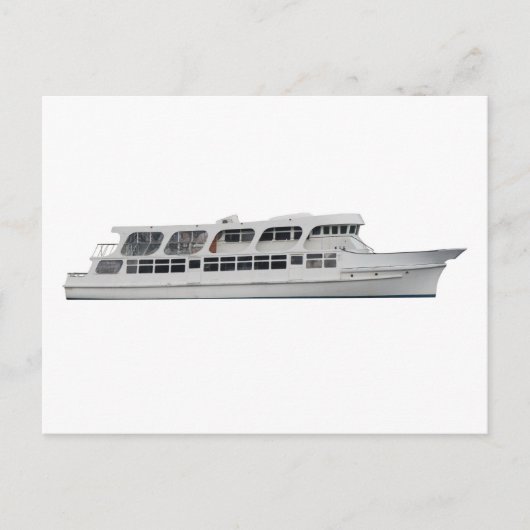Cruiseschip Briefkaart (Voorkant)