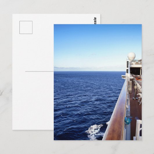 Cruiseschip Briefkaart (Voorkant / Achterkant)