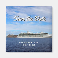 Cruiseschip bruiloft gunst | Nautical Save the Dat