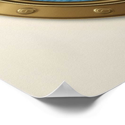 Cruiseschip Cabin Decor Poster (Hoek)