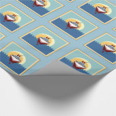 Cruiseschip cadeaupapier (Hoek)