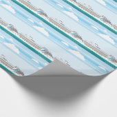 Cruiseschip Cadeaupapier (Hoek)