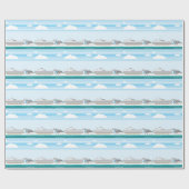Cruiseschip Cadeaupapier (Vlak)