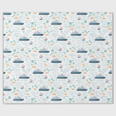 Cruiseschip Cadeaupapier (Vlak)