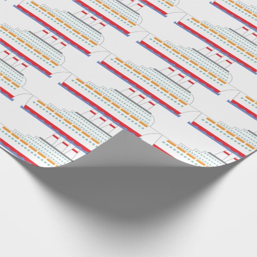 cruiseschip cadeaupapier (Hoek)