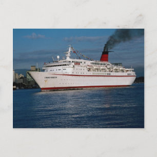 Cruiseschip "Cunard Princess" Briefkaart