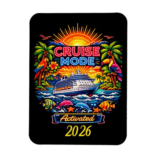 Cruiseschip Decor Kamer Magneet (Verticaal)