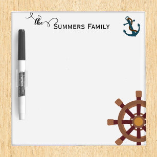 Cruiseschip deur marker familie Custom Whiteboard