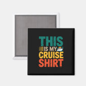 Cruiseschip Dit Is Mijn Cruise Magneet (Voorkant / Achterkant)
