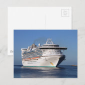 cruiseschip Golden Princess Briefkaart (Voorkant / Achterkant)