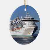 cruiseschip Golden Princess Keramisch Ornament (Rechts)