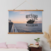 cruiseschip hangend wandkleed (Slaapkamer)